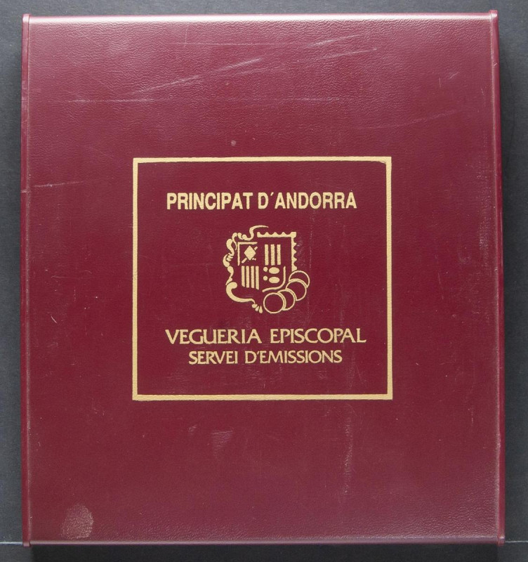 ANDORRA. Set 8 monedas de plata de la Olimpiadas 1992. 4 piezas de 20,3 de 10 d ...