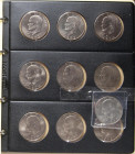 ESTADOS UNIDOS. Magnífico conjunto formado por 180 monedas de valores comprendidos entre 1 Cent y 1 Dollar y acuñados entre 1968 y 2018. Todas las pie...