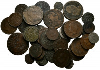 MONEDAS EXTRANJERAS. Interesante conjunto formado por 42 cobres portugueses medievales y modernos de reyes como Sebastiao I, Joao I o Alfonso V entre ...