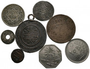 MONEDAS EXTRANJERAS. Lote compuesto por 8 monedas otomanas. A EXAMINAR.