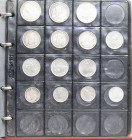 MONEDA EXTRANJERA. Gran conjunto presentado en 3 álbumes y decenas de hojas y formado por cientos de monedas extranjeras con una gran variedad de país...