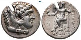 Kings of Macedon. Arados. Alexander III "the Great" 336-323 BC. Struck circa 328-320 BC. Tetradrachm AR