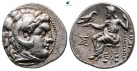 Kings of Macedon. Magnesia ad Maeandrum. Alexander III "the Great" 336-323 BC. Struck by Antigonos I Monophthalmos, circa 319-305. Drachm AR