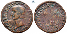 Hispania. Ilici. Tiberius AD 14-37. L Papirius Avitus and L Terentius Longus (duoviri). Bronze Æ