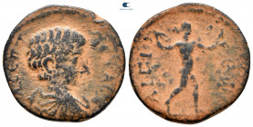 Achaia. Aegium. Geta, as Caesar AD 198-209. Diassarion (2 Assaria) Æ