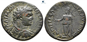 Mysia. Adramytteion. Caracalla AD 198-217. Delphicus, Strategos. Bronze Æ