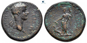 Ionia. Teos. Nero AD 54-68. Bronze Æ