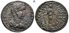 Phrygia. Metropolis. Herennius Etruscus AD 251. Alexandros Tieiou, first archon. Bronze Æ