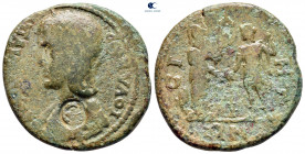 Pamphylia. Side. Julia Paula. Augusta AD 219-220. Pentassarion (5 Assaria) Æ