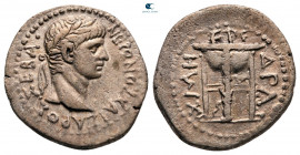 Seleucis and Pieria. Antioch. Nero AD 54-68. Dated RY 3 and CE 105 = AD 56/7. Drachm AR
