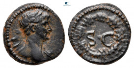 Seleucis and Pieria. Antioch. Trajan AD 98-117. Half Quadrans-Chalkous Æ