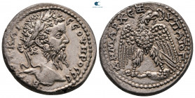 Seleucis and Pieria. Antioch. Septimius Severus AD 193-211. Tetradrachm AR