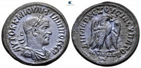 Seleucis and Pieria. Antioch. Philip I Arab AD 244-249. Dated RY 4 = AD 248. Billon-Tetradrachm