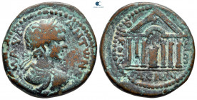 Decapolis. Dium. Caracalla AD 198-217. Dated CY 270 = AD 207/8. Bronze Æ