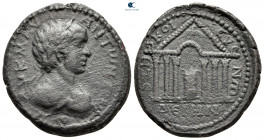 Decapolis. Dium. Caracalla AD 198-217. Dated CY 268= AD 205/6. Bronze Æ