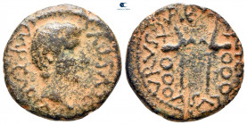 Phoenicia. Berytus. Augustus 27 BC-AD 14. P. Quinctilius Varus, legatus Syriae. Bronze Æ
