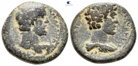 Judaea. Aelia Capitolina. Antoninus Pius with Marcus Aurelius, as Caesar AD 138-161. Bronze Æ