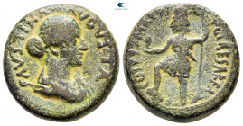 Judaea. Caesarea Maritima mint. Faustina II AD 147-175. Bronze Æ