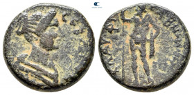Judaea. Gaba. Sabina. Augusta AD 128-137. Dated CY 177 = 117/8 CE. Bronze Æ