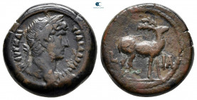 Egypt. Alexandria. Hadrian AD 117-138. Dated RY 11 = 126/7. Obol Æ