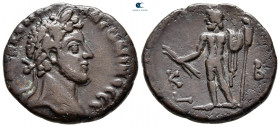 Egypt. Alexandria. Commodus AD 177-192. Dated RY 22 of Marcus Aurelius (AD 181/182). Billon-Tetradrachm