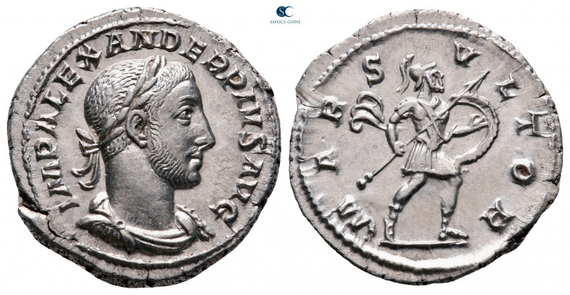 Severus Alexander AD 222-235. Rome
Denarius AR

20 mm, 3,26 g

IMP ALEXANDE...
