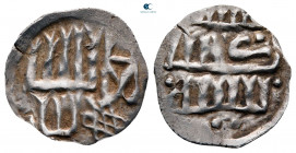 Vladimiras Algirdas. Grand Prince of Kiev AD 1362-1394. Imitating a Golden Horde Dang. Uncertain Kiev region mint. Denaras AR