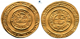 Latin Kingdom of Jerusalem circa AD 1000-1200. Imitation of a Fatimid Dinar of al-Amir. Akka (Acre) mint. Bezant AV