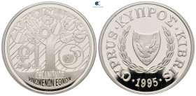 Cyprus.  AD 1995. 1 Pound