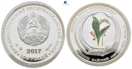Transnistria.  AD 2000-2021. 10 Rubel 2017