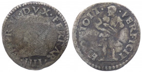 Ferrara - Ercole II d'Este (1534 - 1559) - muraiola - CNI 75 - 95; MIR 301; Ag

BB

Note: Shipping only in Italy