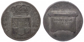 Granducato di Toscana - Ferdinando III di Lorena (1791-1824), primo periodo - dieci quattrini - 1800 - CNI tav.XXXI, 2 id 47 GAL. IX, 1; Gig. 51 - Mi ...