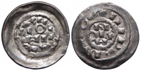 Milano - Enrico II di Sassonia (1004-1024) Denaro Scodellato - D/ IMPERATOR Nel campo H RIC N. ; R/ AVC MED IOLA NIM nel campo. MIR 44 - Ag

n.a.
...
