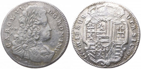 Regno di Napoli - Carlo VI Imperatore (1711-1734) Mezza Piastra 1733 - Zecca di Napoli - Pannutti/Riccio 8 - Ag - gr. 12,24

BB

Note: This item c...