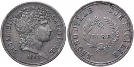 Regno delle Due Sicilie - Gioacchino Murat (1808-1815) - 2 lire - 1813 - Pag. 60 - Ag

qSPL

Note: Shipping only in Italy