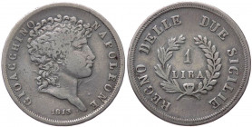 Regno delle Due Sicilie - Gioacchino Murat (1808-1815) 1 Lira 1813 - Gig.16 - Ag

BB+

Note: Shipping only in Italy