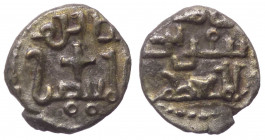 Regno di Sicilia - Palermo - Tancredi (1190-1194) Kharruba o Fraz. di Dirhem - D/R Legenda Cufica - MIR 452 - RR MOLTO RARA - Ag - gr. 0,54

qSPL
...
