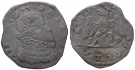 Regno di Sicilia - Filippo III (1598-1621) - 4 tarì - 1618 ? - Giovanni dal Pozzo, zecchiere - Spahr 38 , MIR 345- Ag

BB

Note: Shipping only in ...
