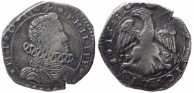 Regno di Sicilia - Filippo IV (1598-1621) - 4 tarì - 1653 - Giovanni Del Pozzo e Principe Del Parco, zecchieri - Spahr 31 , MIR 355 - Ag

mBB

Not...