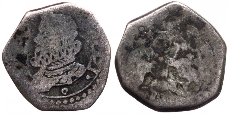 Regno di Sicilia - Filippo IV (1598-1621) Tarì Sigle "DGV" - Mir.358 - Ag

n.a...