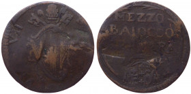 Stato Pontificio - Ferrara - Benedetto XIV Prospero Lorenzo Lambertini (1740-1758) - mezzo baiocco - 1747 A VII - CNI 78 - 84 - Cu

qBB

Note: Shi...