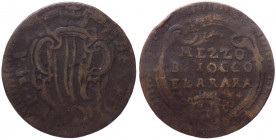 Stato Pontificio - Ferrara - Benedetto XIV Prospero Lorenzo Lambertini (1740-1758) - mezzo baiocco - 1754 - Muntoni 351- Cu

MB

Note: Shipping on...