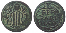 Stato Pontificio - Ferrara - Benedetto XIV Prospero Lorenzo Lambertini (1740-1758) - quattrino - 1746 - CNI 60 - 70 - Cu

MB 

Note: Shipping only...