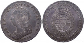 Carlo Emanuele III (1730-1773) Scudo nuovo 1758 - Zecca di Torino - MIR946d - Rara - Colpo ad ore 6 - Ag - gr. 35

BB/qSPL

Note: This item can be...