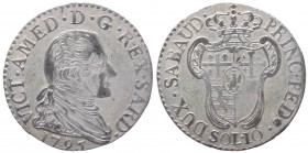 Vittorio Amedeo III (1773-1796) 10 Soldi 1795 - Zecca di Torino - MIR 992b - NC - Mi

qSPL

Note: Shipping only in Italy