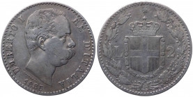 Regno d'Italia - Umberto I (1878-1900) 2 Lire 1885 del 1° Tipo - R RARA - Gig.111 - Ag

BB

Note: Shipping only in Italy