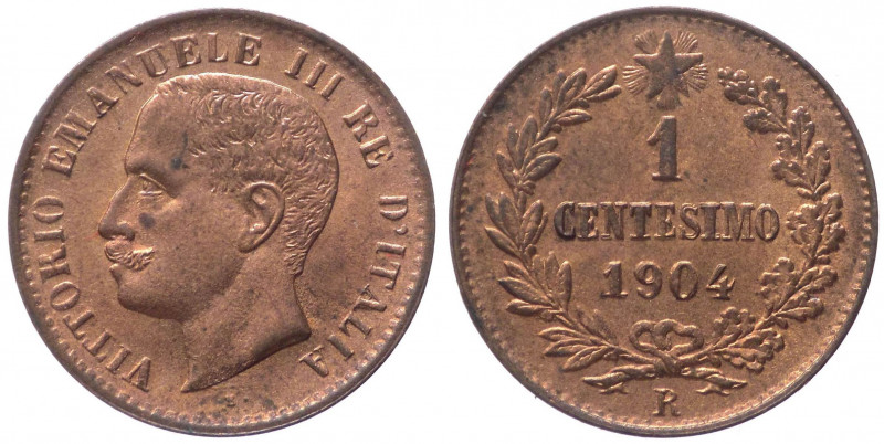 Regno d'Italia - Vittorio Emanuele III (1900 - 1946) 1 Centesimo 1904 - Zecca di...