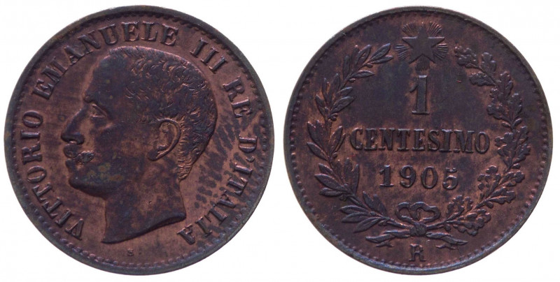 Regno d'Italia - Vittorio Emanuele III (1900-1943) 1 Centesimo 1905 "Valore" - G...