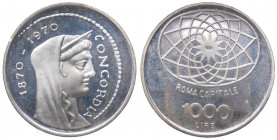 Repubblica Italiana - Monetazione in Lire (1946-2001) 1000 Lire "Roma Capitale" 1970 - Ag

FDC

Note: Worldwide shipping