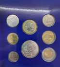 Repubblica di San Marino - Nuova Monetazione (dal 1972) Serie 1998 composta da 8 Valori comprensivo del 5000 Lire in Ag - In Folder

FDC

Note: Wo...